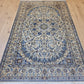 Nain Teppich Korkwolle Seide Habibyan fein 205x126 cm