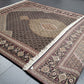 Täbriz Teppich 300x205 cm Korkwolle mit Seide feine Mahr Knüpfung