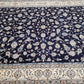 Nain Teppich 340x240 cm feine Wolle mit Seide klassisches Blumenmuster