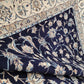 Nain Teppich 340x240 cm feine Wolle mit Seide klassisches Blumenmuster