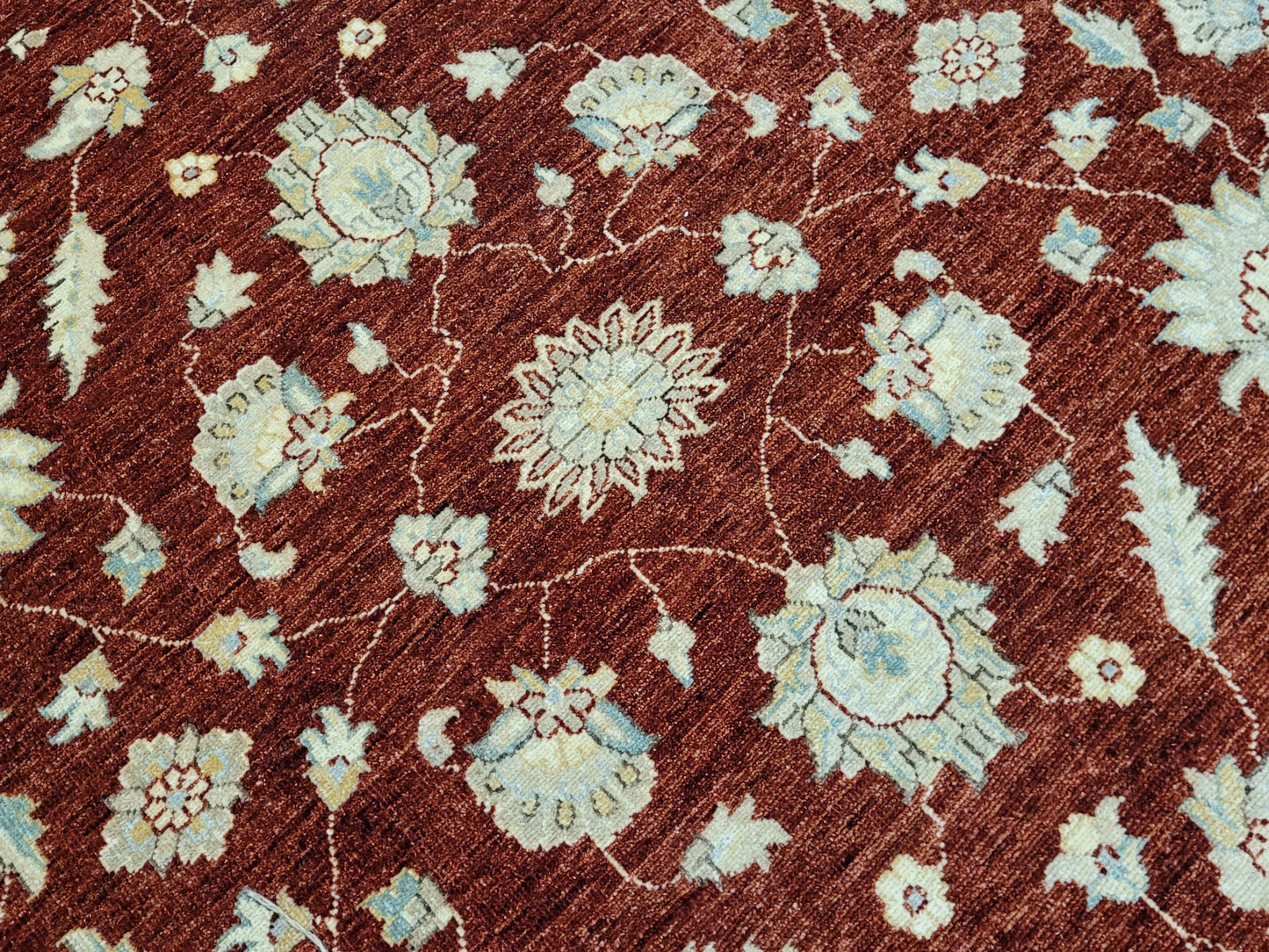 Ziegler Teppich 285x180 cm reine Ghazni Wolle klassisches Design