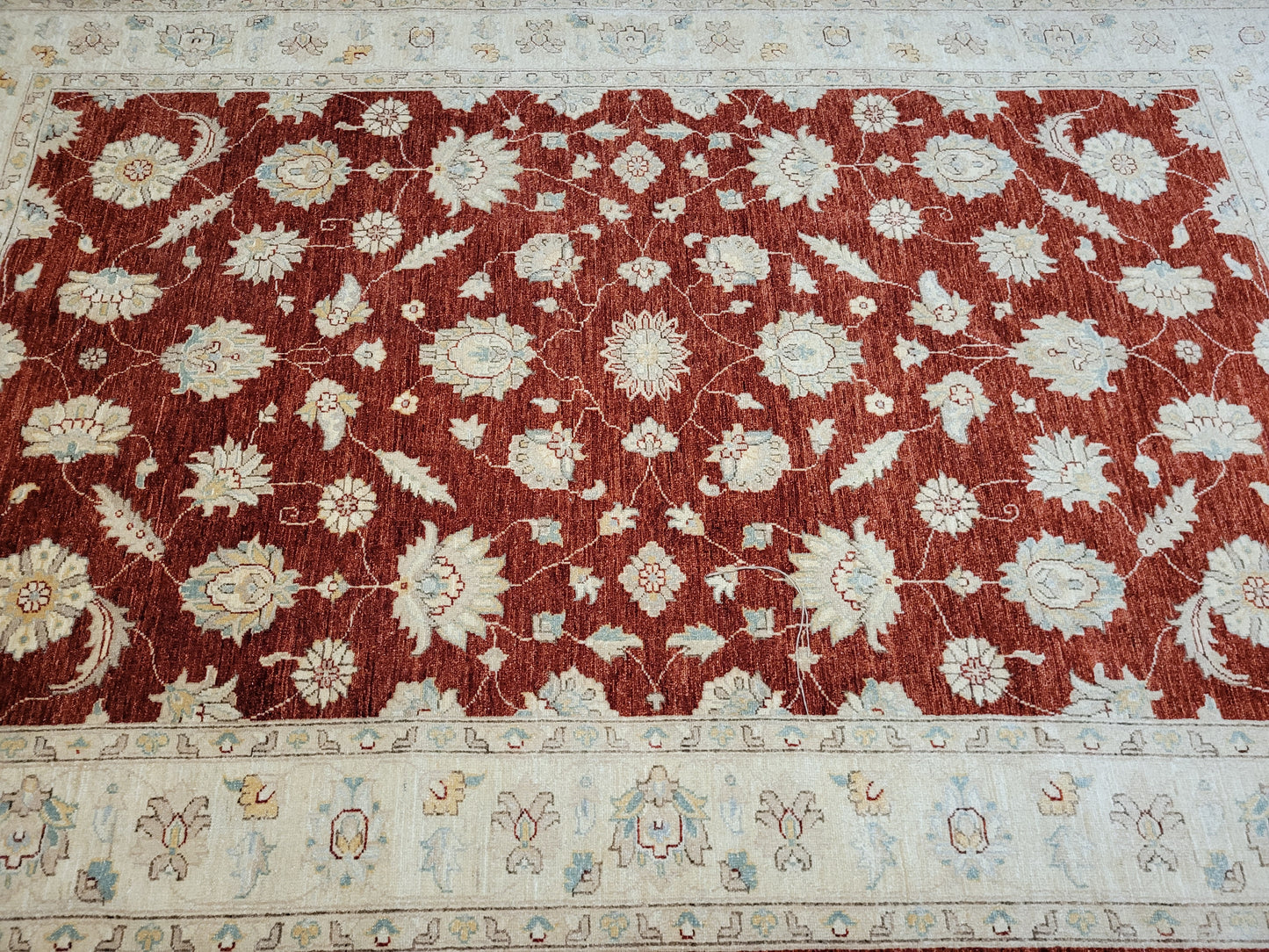 Ziegler Teppich 285x180 cm reine Ghazni Wolle klassisches Design