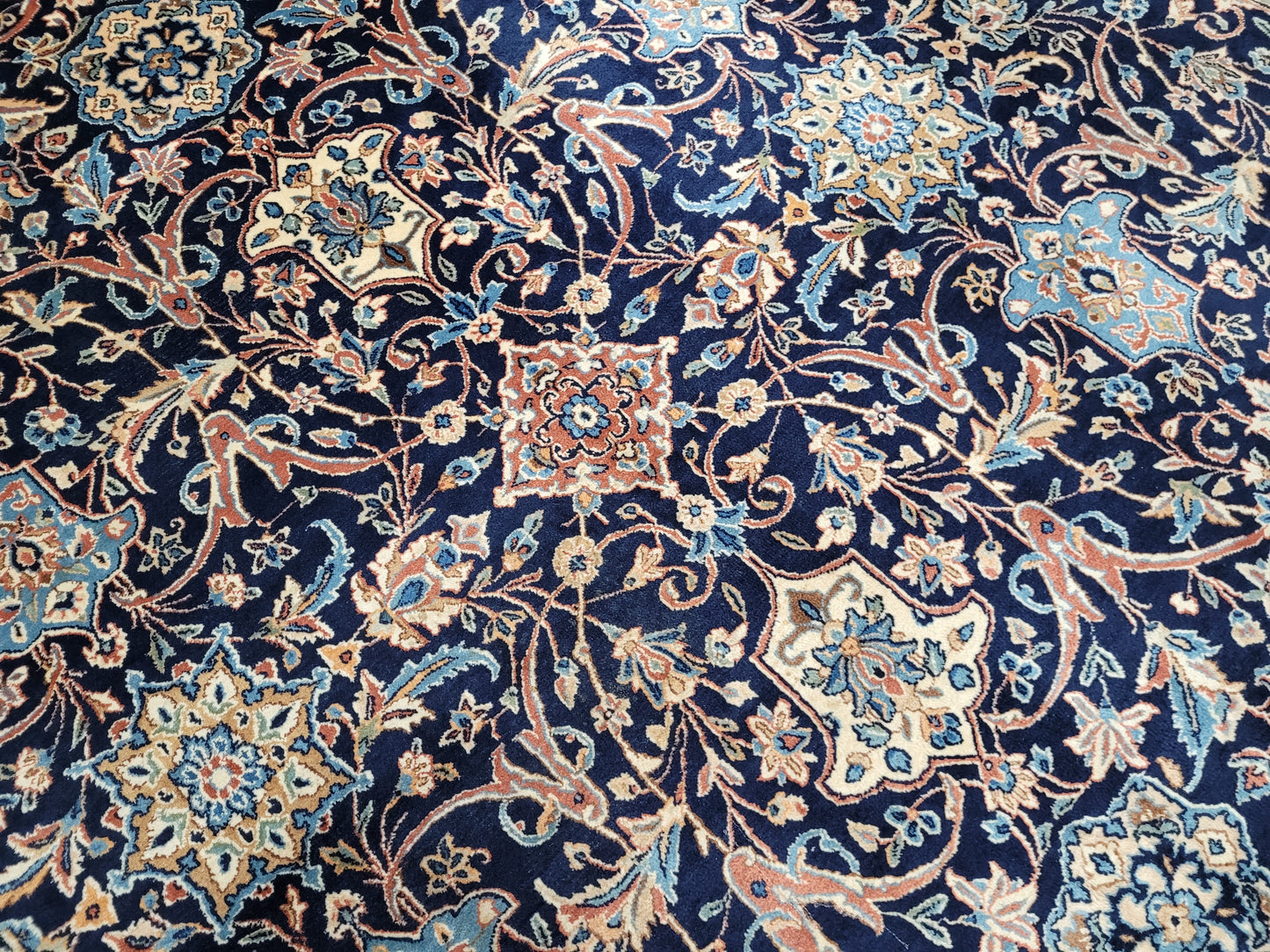 Kirman Teppich 400x300 cm reine Schurwolle feine Knüpfung