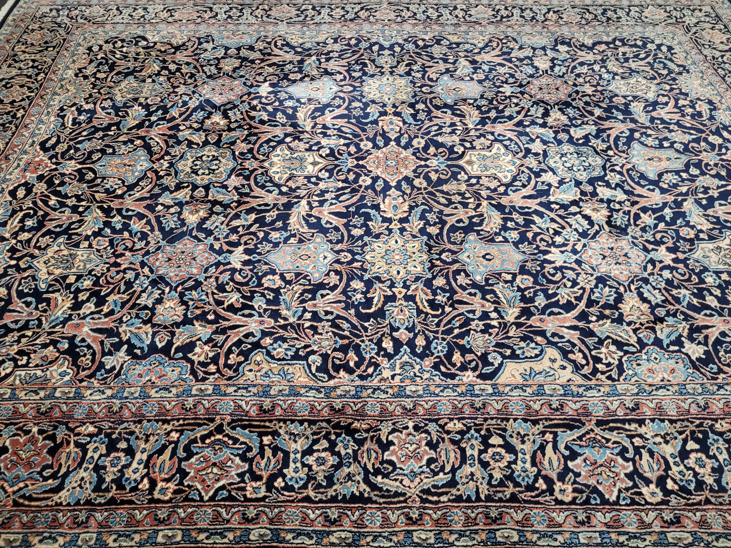 Kirman Teppich 400x300 cm reine Schurwolle feine Knüpfung