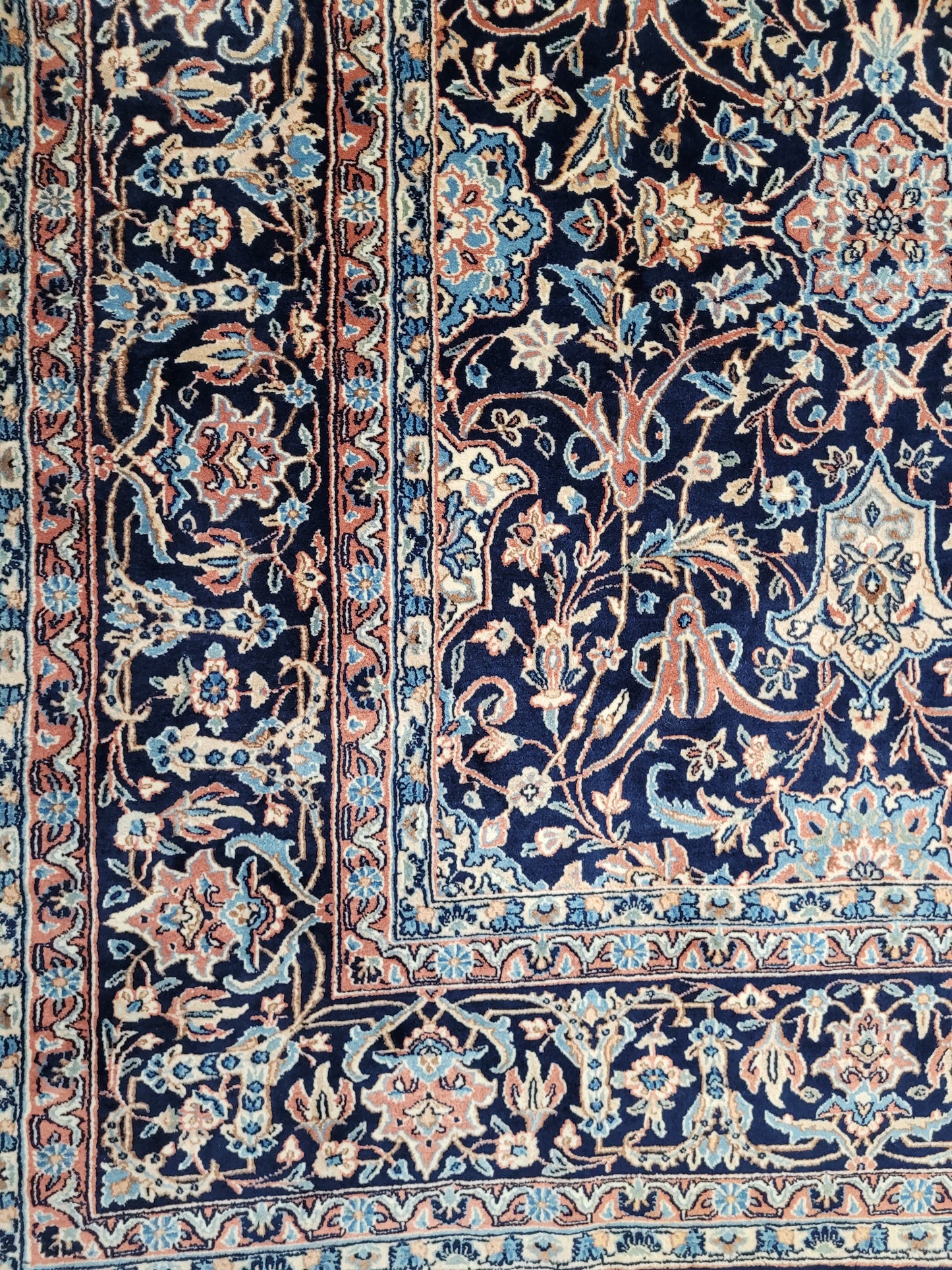 Kirman Teppich 400x300 cm reine Schurwolle feine Knüpfung