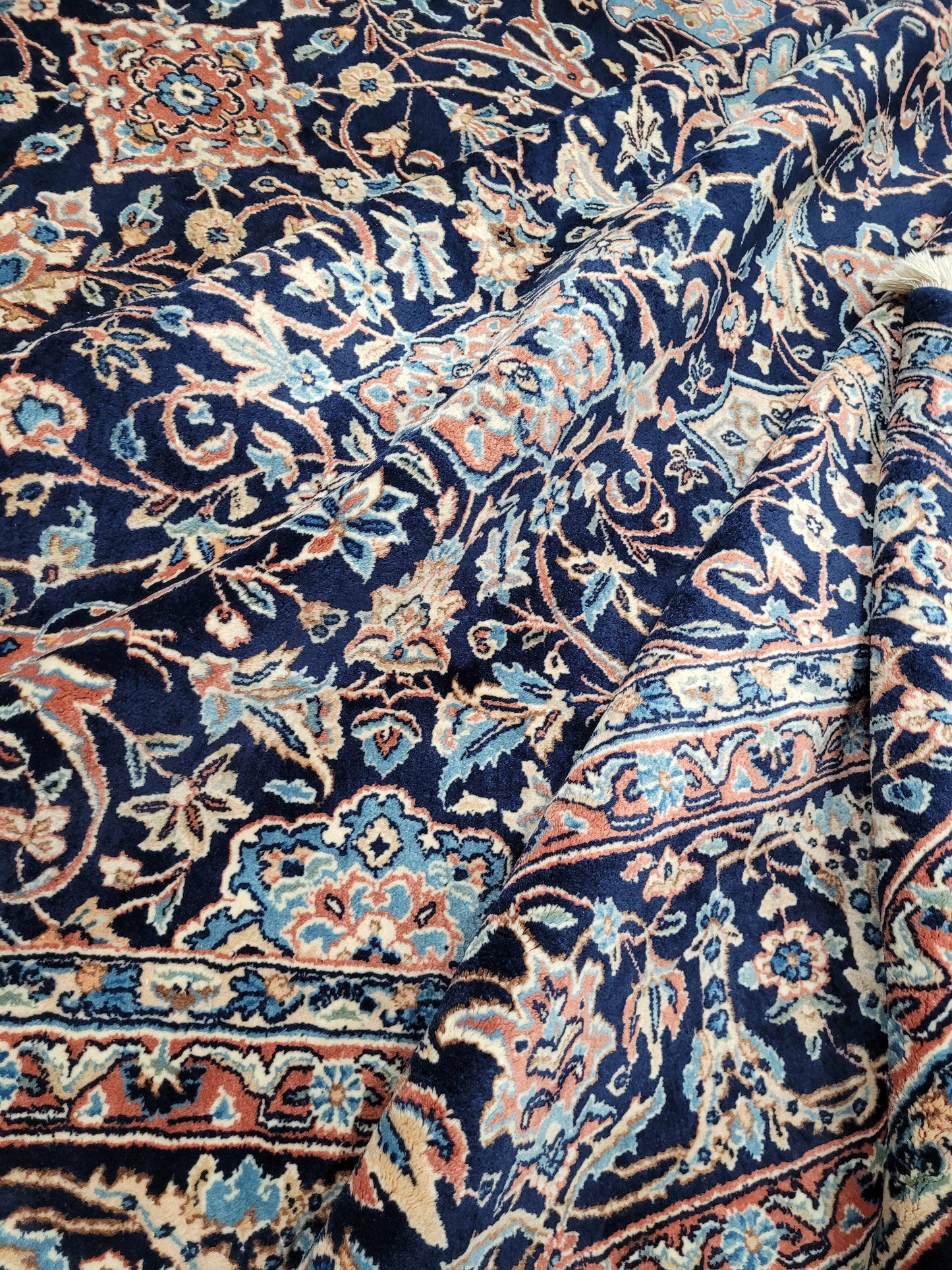 Kirman Teppich 400x300 cm reine Schurwolle feine Knüpfung