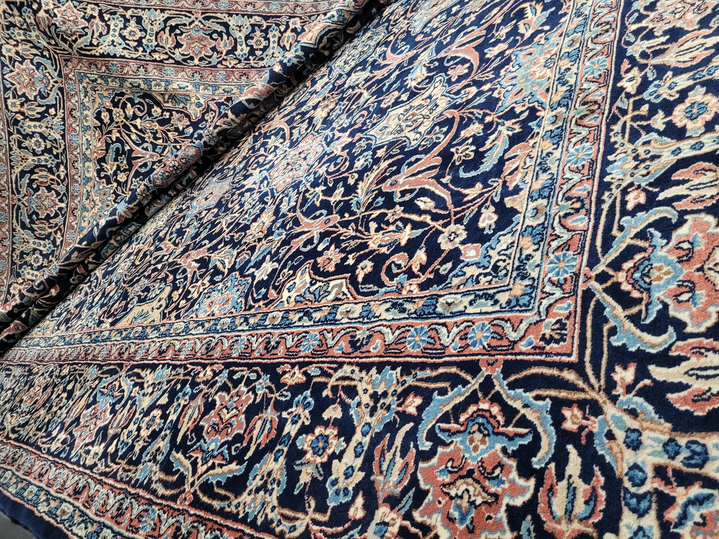 Kirman Teppich 400x300 cm reine Schurwolle feine Knüpfung