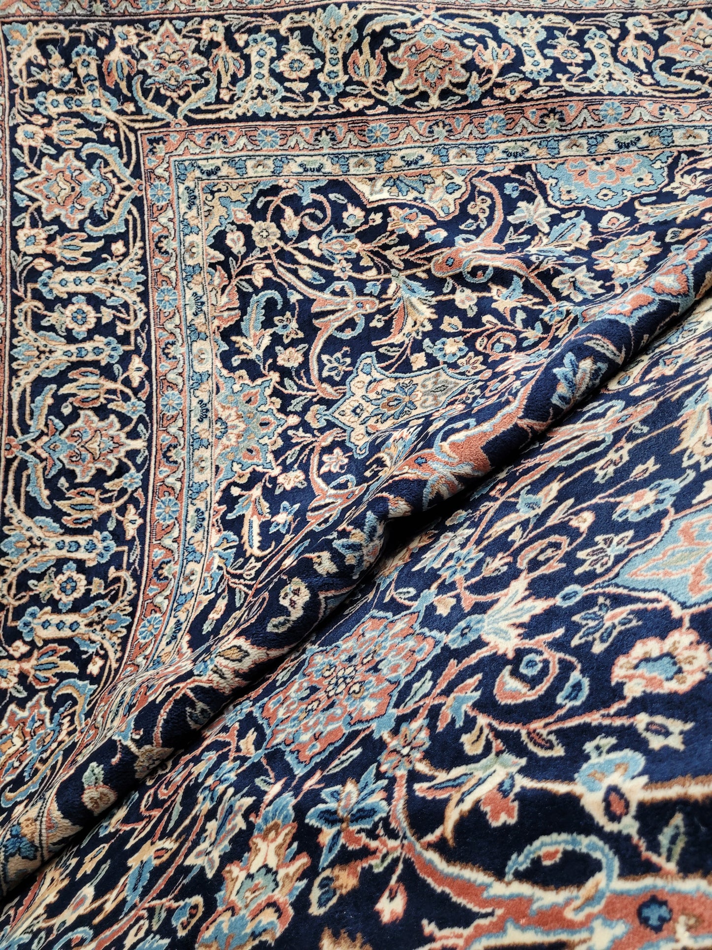 Kirman Teppich 400x300 cm reine Schurwolle feine Knüpfung