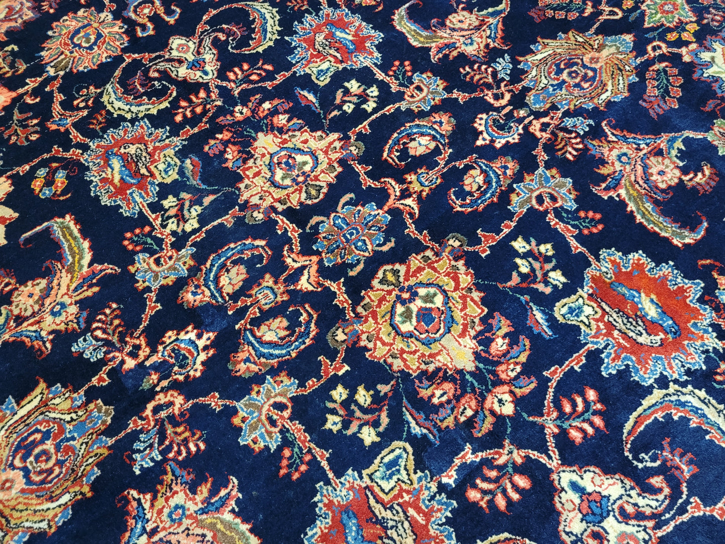 Sarough Teppich 360x266 cm reine Wolle feine Knüpfung klassisches Design