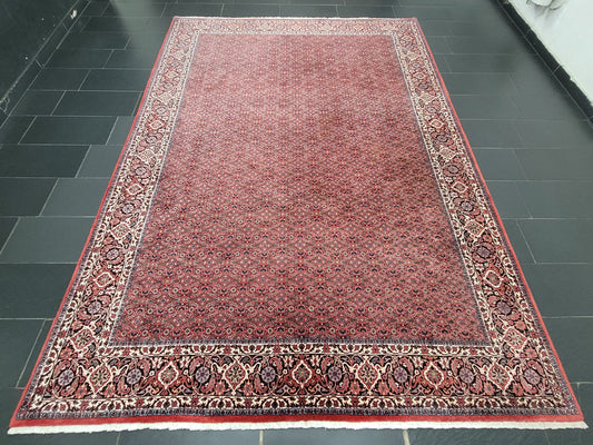 Bidjar Tekab Teppich 350x250 cm feine Korkwolle klassische Knüpfkunst