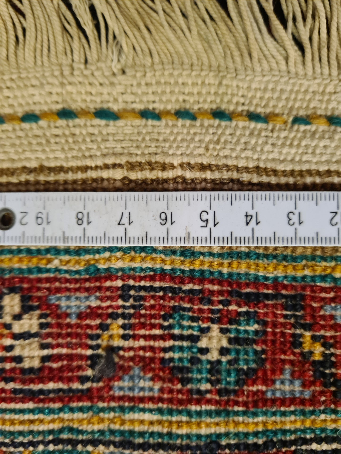 Perserteppich Orientteppich Handgeknüpfter Teppich Täbris 353x207cm