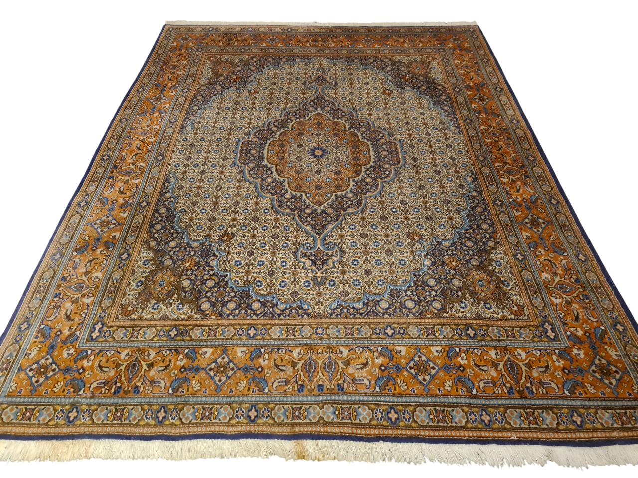 Perserteppich Orientteppich Handgeknüpfter Teppich Moud 260x202cm