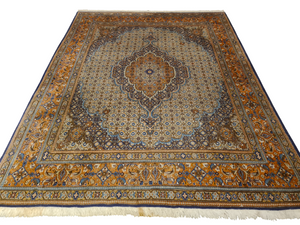 Perserteppich Orientteppich Handgeknüpfter Teppich Moud 260x202cm