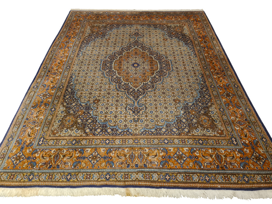 Perserteppich Orientteppich Handgeknüpfter Teppich Moud 260x202cm