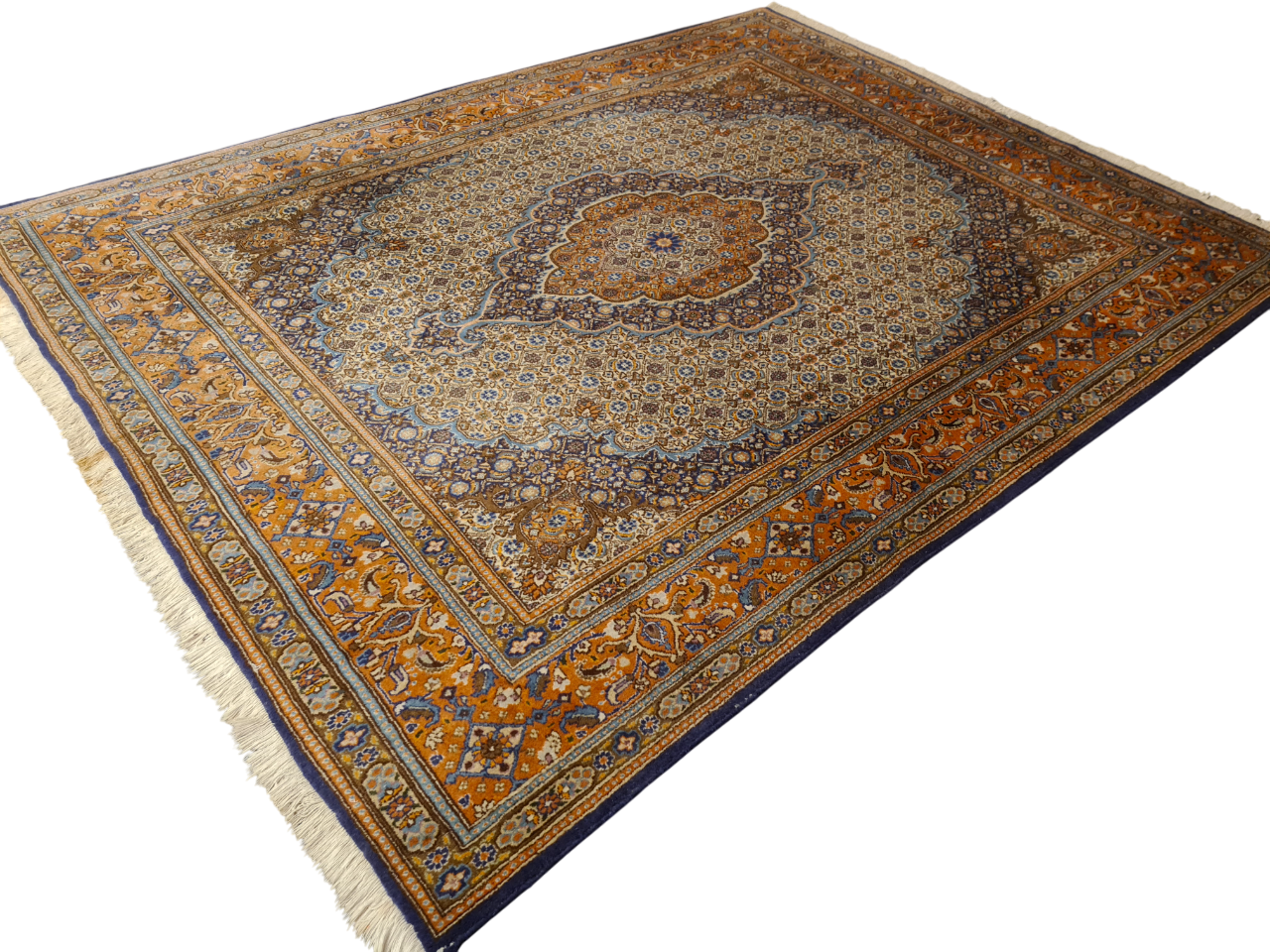 Perserteppich Orientteppich Handgeknüpfter Teppich Moud 260x202cm