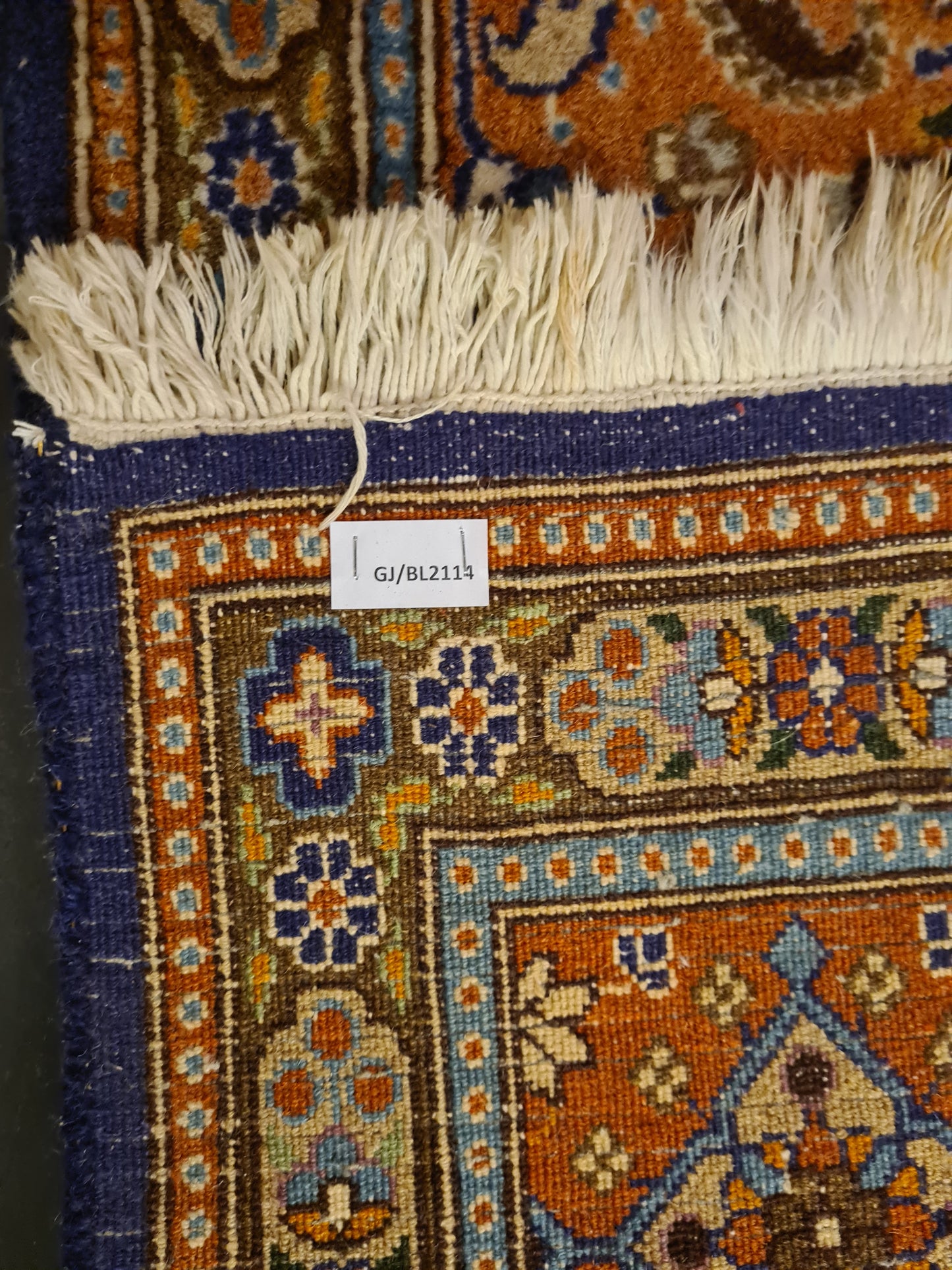 Perserteppich Orientteppich Handgeknüpfter Teppich Moud 260x202cm