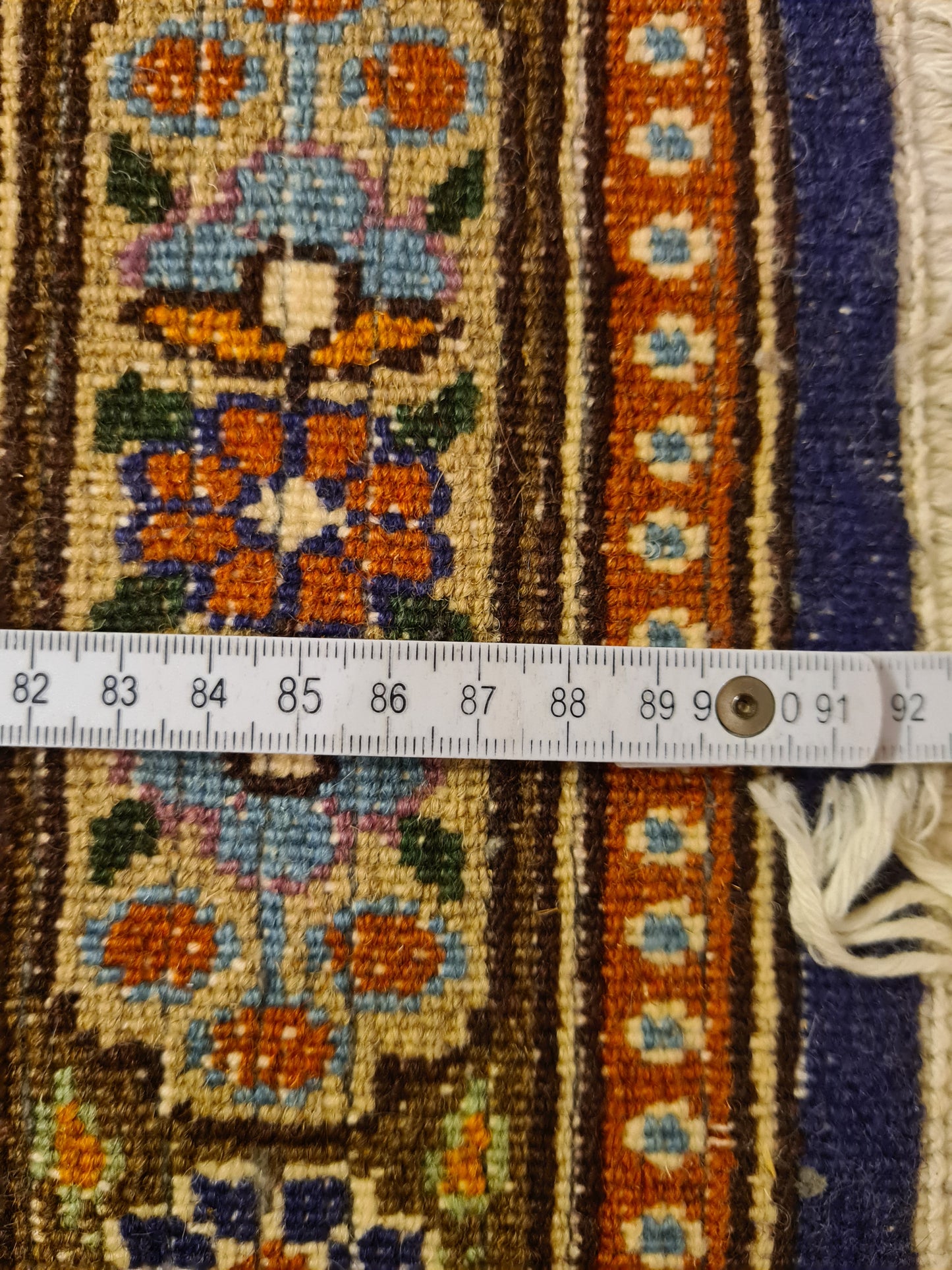 Perserteppich Orientteppich Handgeknüpfter Teppich Moud 260x202cm