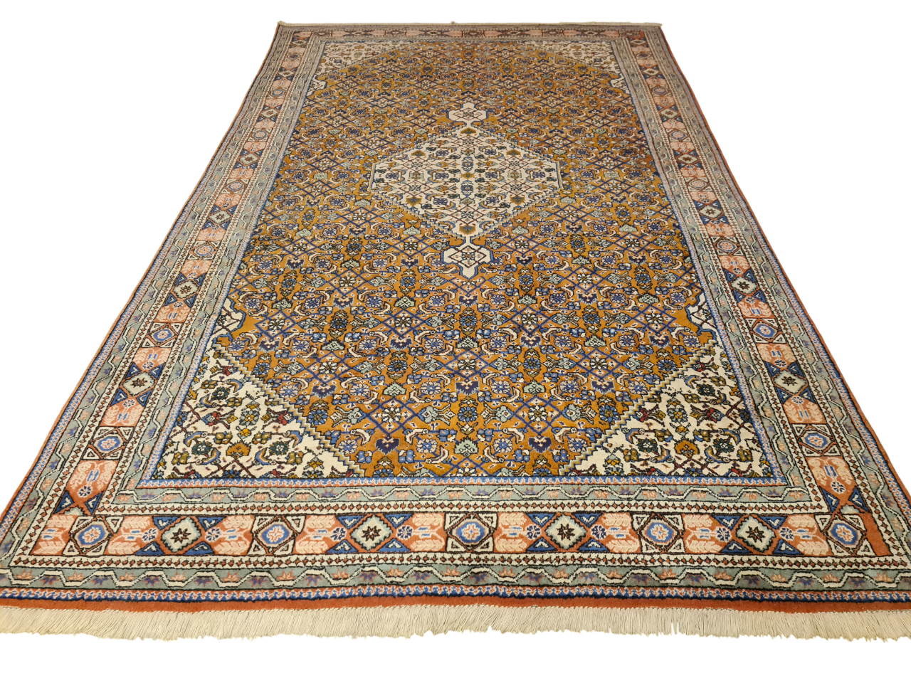 Perserteppich Orientteppich Handgeknüpfter Teppich Täbris 345x210cm