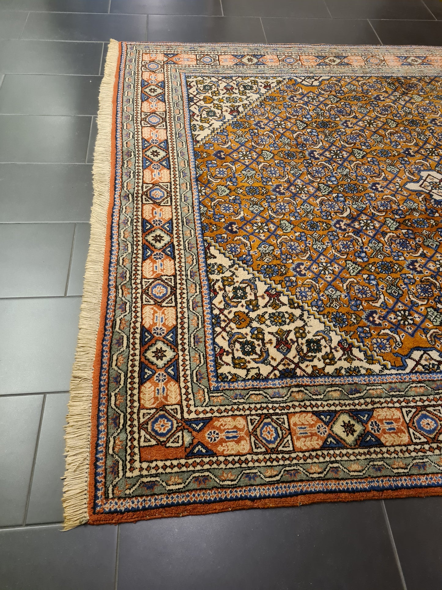 Perserteppich Orientteppich Handgeknüpfter Teppich Täbris 345x210cm