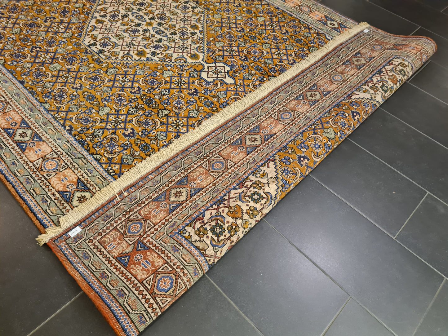 Perserteppich Orientteppich Handgeknüpfter Teppich Täbris 345x210cm