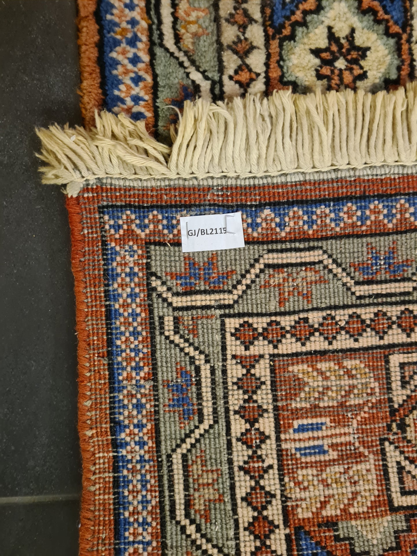 Perserteppich Orientteppich Handgeknüpfter Teppich Täbris 345x210cm