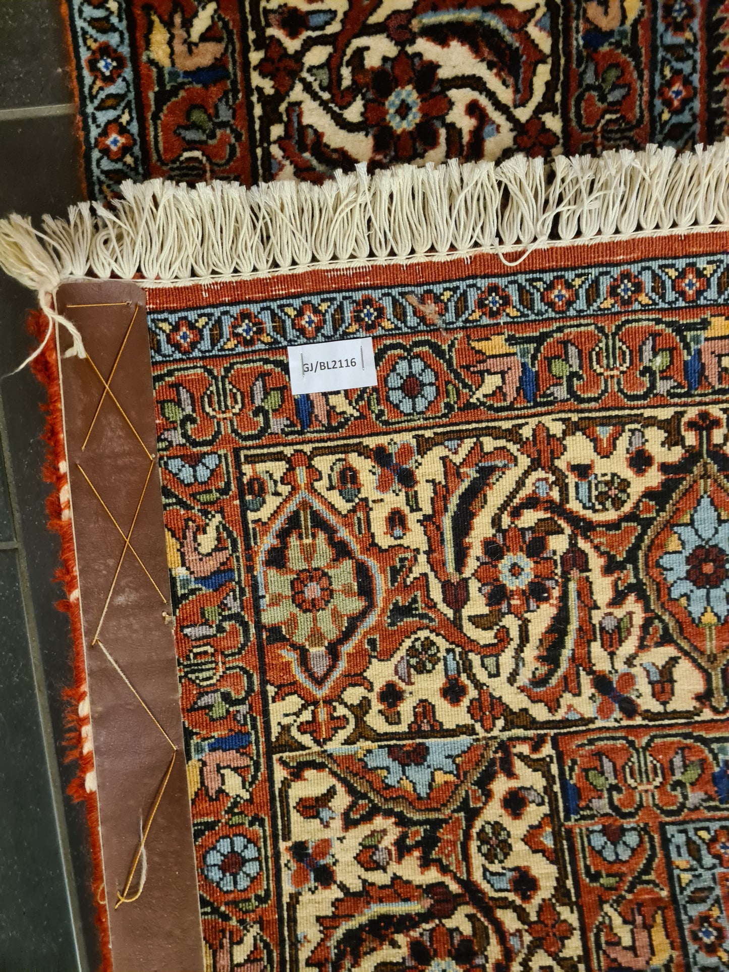 Perserteppich Orientteppich Handgeknüpfter Teppich Bidjar 300x200cm