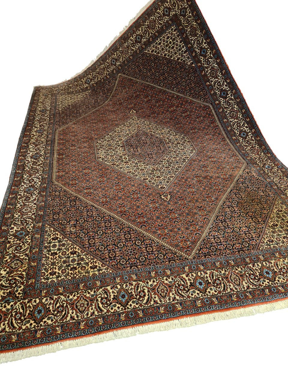 Perserteppich Orientteppich Handgeknüpfter Teppich Bidjar 300x200cm