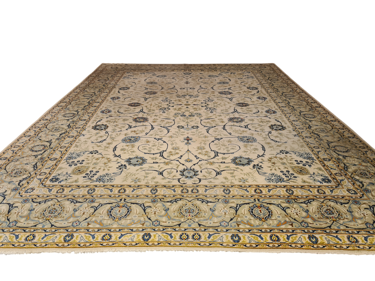 Perserteppich Orientteppich Handgeknüpfter Teppich Keshan 400x300cm