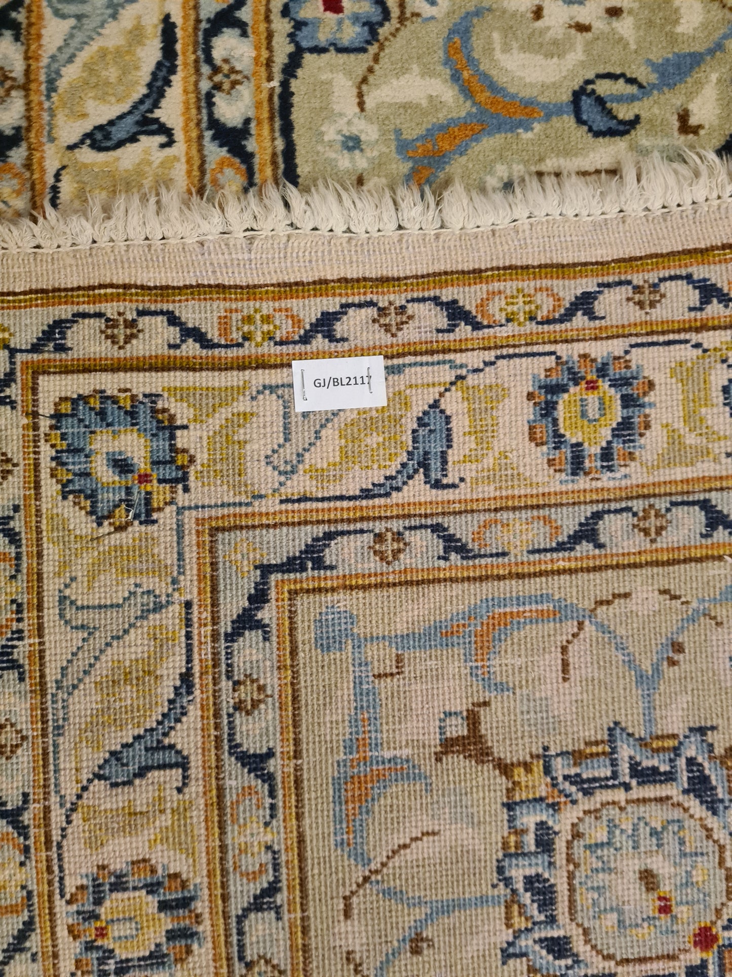 Perserteppich Orientteppich Handgeknüpfter Teppich Keshan 400x300cm