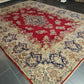 Perserteppich Orientteppich Handgeknüpfter Teppich Kirman 435x300cm