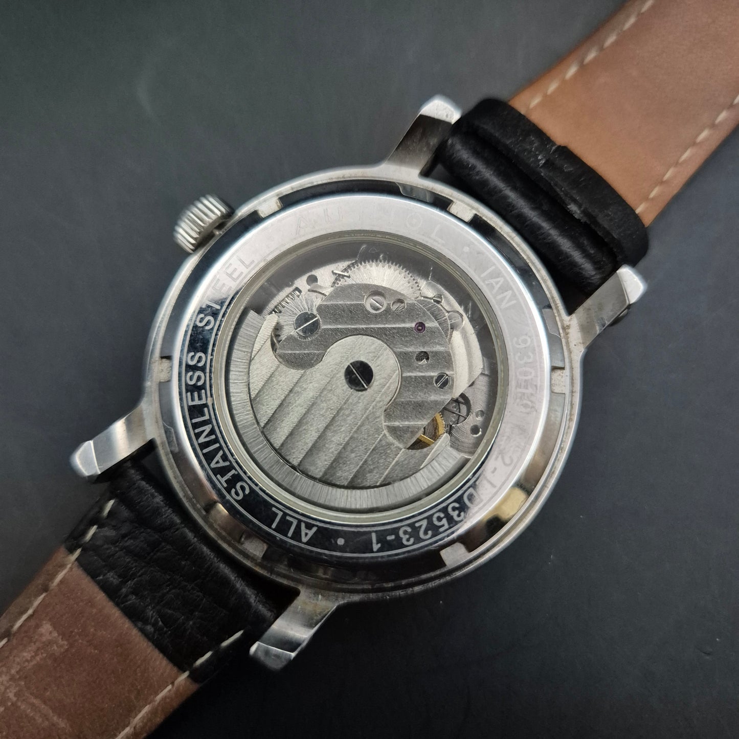 Automatik Herren Uhr mit skelettiertem Zifferblatt – Defekt/Teileträger