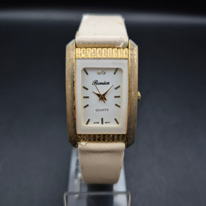Ronica Damen Uhr – Elegante Retro-Optik mit rechteckigem Gehäuse
