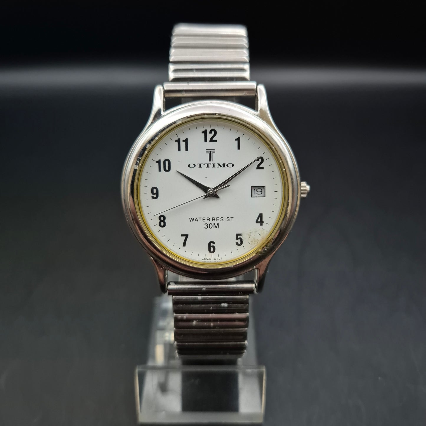 Ottimo Herren Uhr Edelstahl – Klassisches Design mit Datumsanzeige