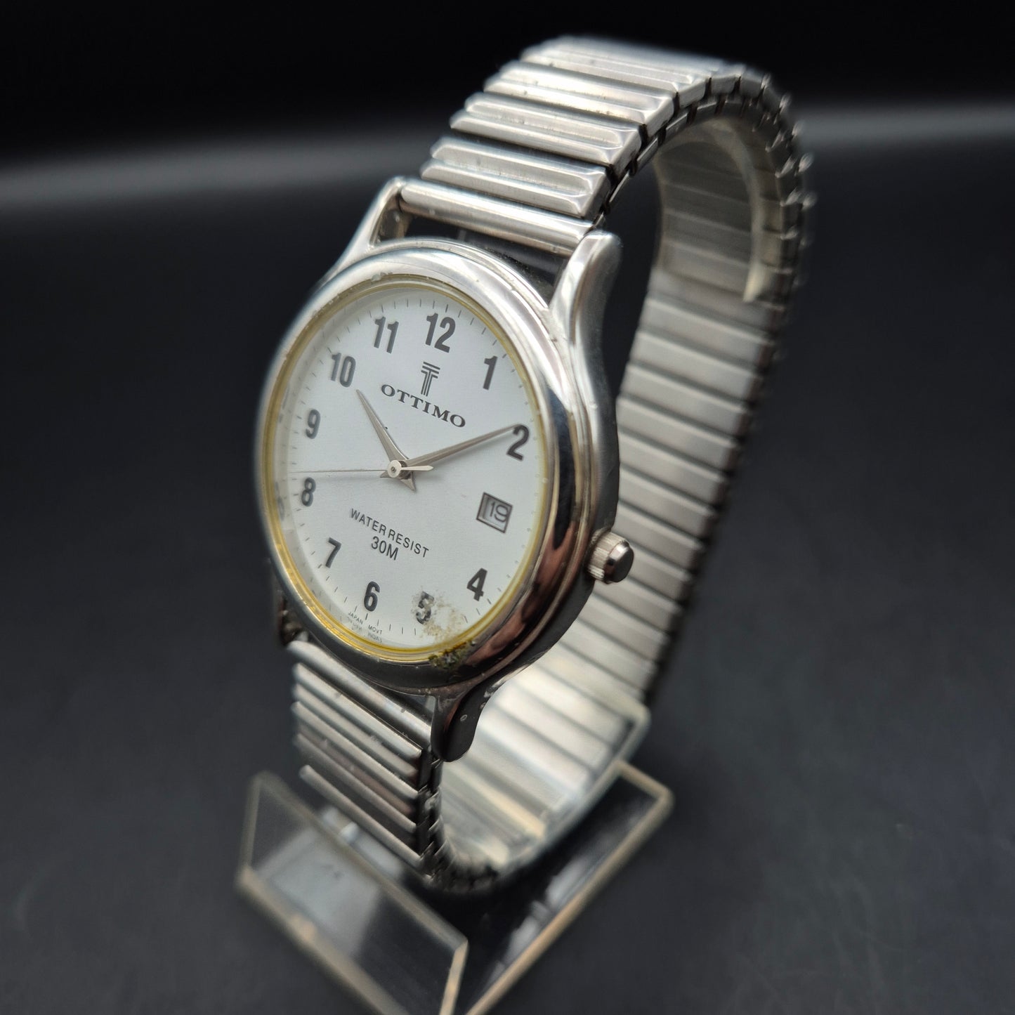 Ottimo Herren Uhr Edelstahl – Klassisches Design mit Datumsanzeige