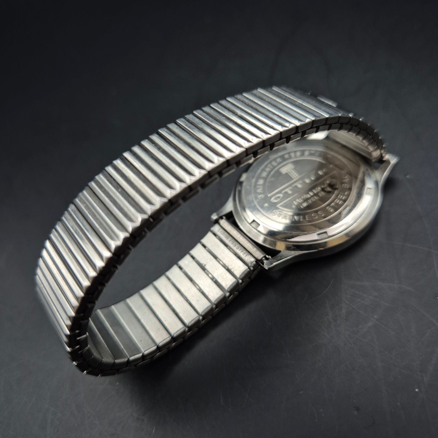 Ottimo Herren Uhr Edelstahl – Klassisches Design mit Datumsanzeige