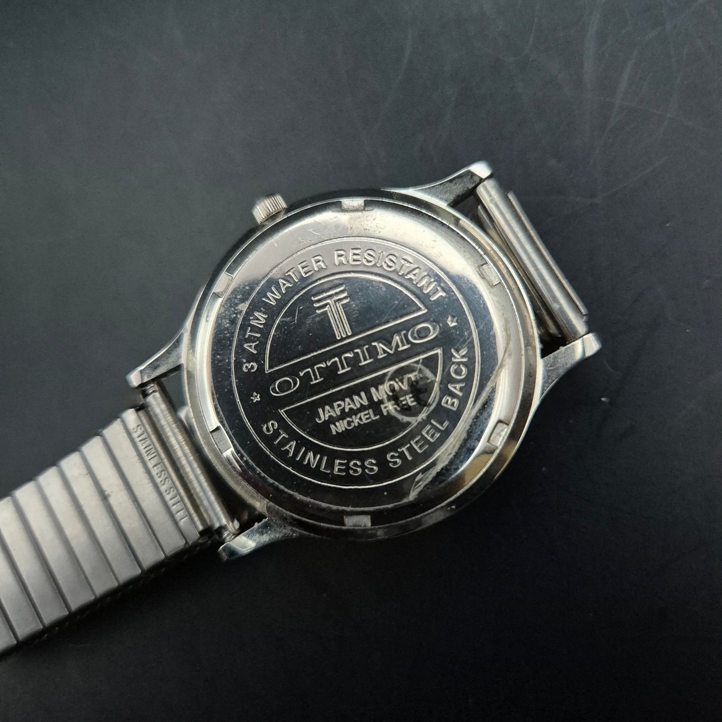 Ottimo Herren Uhr Edelstahl – Klassisches Design mit Datumsanzeige