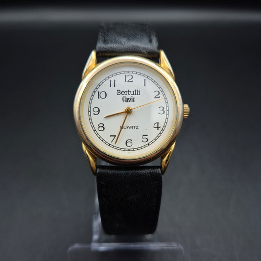 Bertulli Classic Herren Uhr – Schlichte Eleganz im goldfarbenen Design