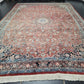 Bidjar Teppich 405x275 cm Korkwolle florales Medaillon Design