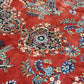 Keschan Teppich 415x320 cm Korkwolle florales Medaillon Design