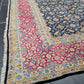 Kirman Teppich 400x280 cm Korkwolle signiert florales Boteh-Muster