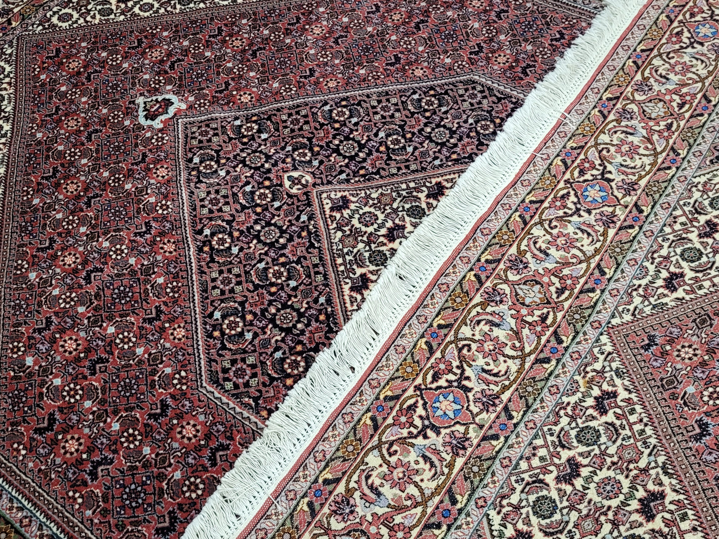 Bidjar Teppich 270x250 cm feine Korkwolle geometrisches Medaillon