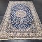 Nain Teppich 320x195 cm Wolle mit Seide feine Knüpfung