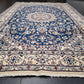 Nain Teppich 320x195 cm Wolle mit Seide feine Knüpfung