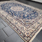 Nain Teppich 320x195 cm Wolle mit Seide feine Knüpfung
