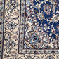 Nain Teppich 320x195 cm Wolle mit Seide feine Knüpfung