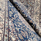 Nain Teppich 320x195 cm Wolle mit Seide feine Knüpfung