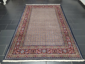 Moud Teppich 295x200 cm feine Wolle mit Seide Allover-Muster