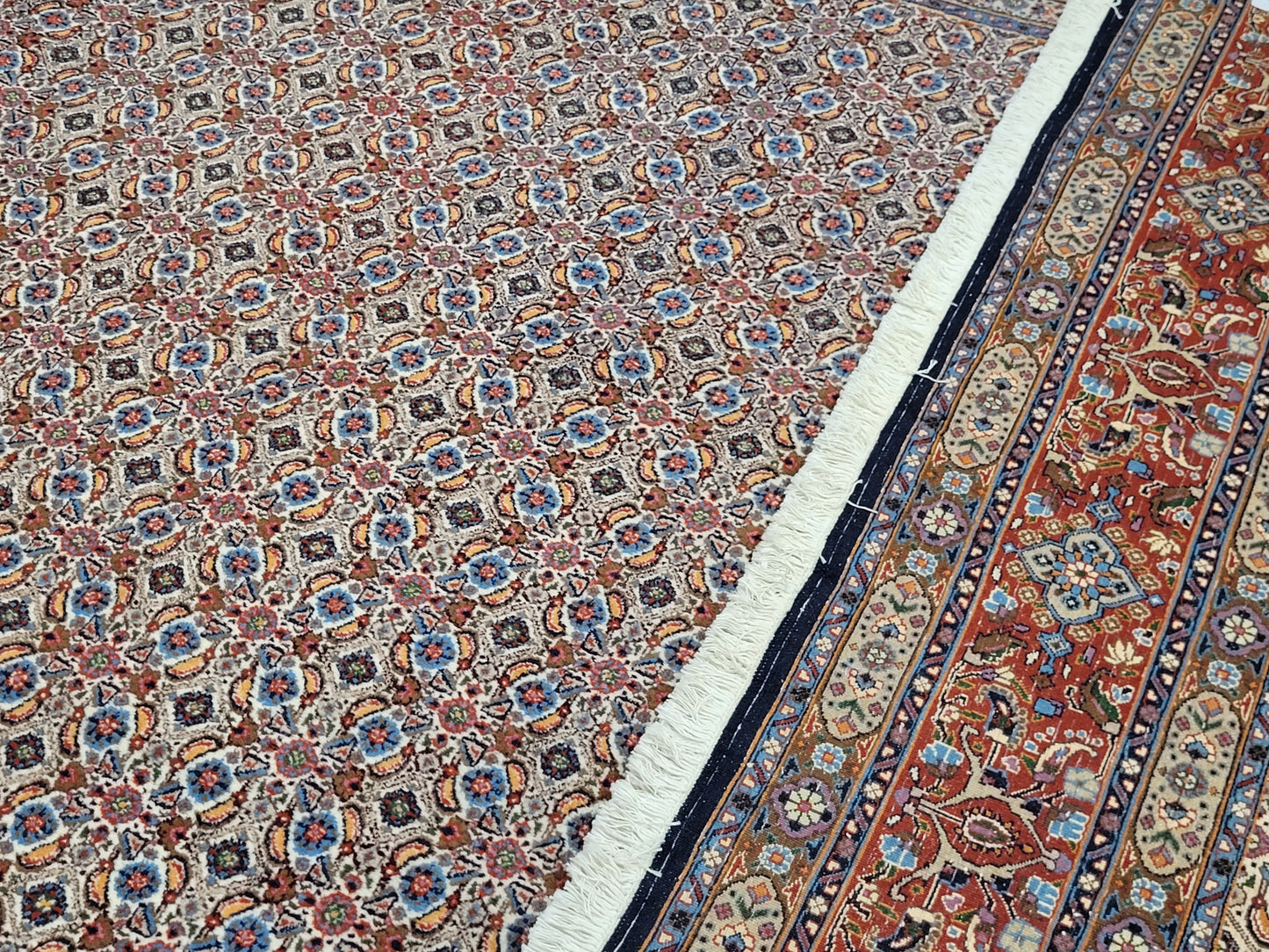 Moud Teppich 295x195 cm feine Wolle Allover-Muster