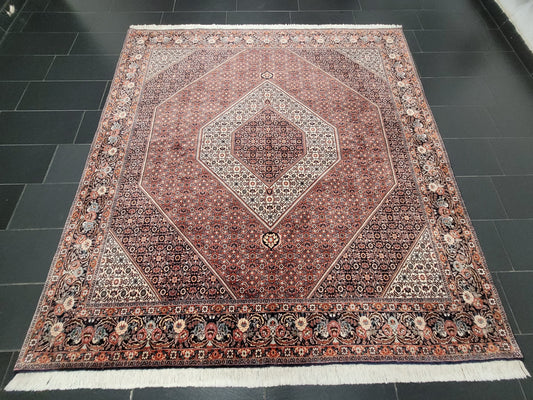 Bidjar Teppich 255x245 cm feine Korkwolle geometrisches Medaillon