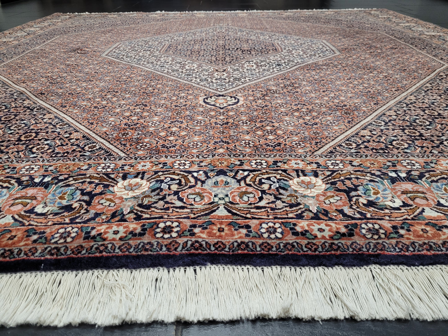 Bidjar Teppich 255x245 cm feine Korkwolle geometrisches Medaillon